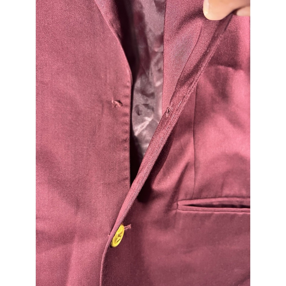 MOREHOUSE COLLEGE TIGERS VARSITY BLAZER JACKET - SZ FITS M-XL HBCU VINTAGE - Picture 3 of 8